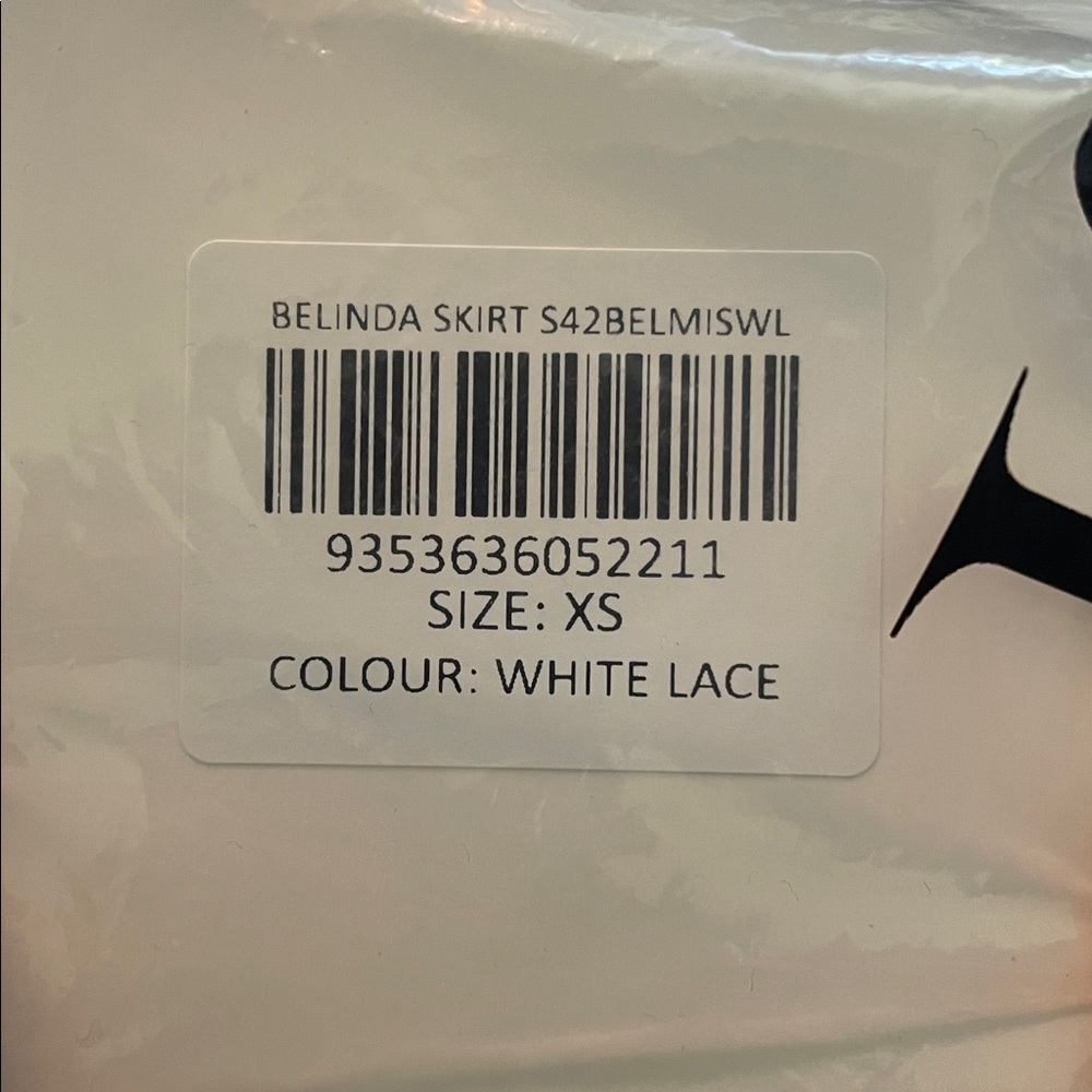 NWT With Jéan | Belinda Skirt - White Lace - Picture 11 of 11